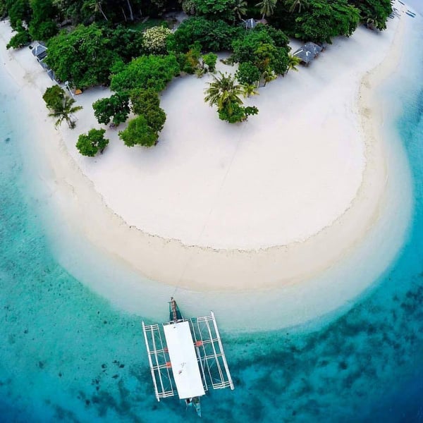 White Sand Beaches in the Philippines - Canigao Island