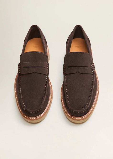 Car Gifts - Mango Volume Sole Suede Moccasins