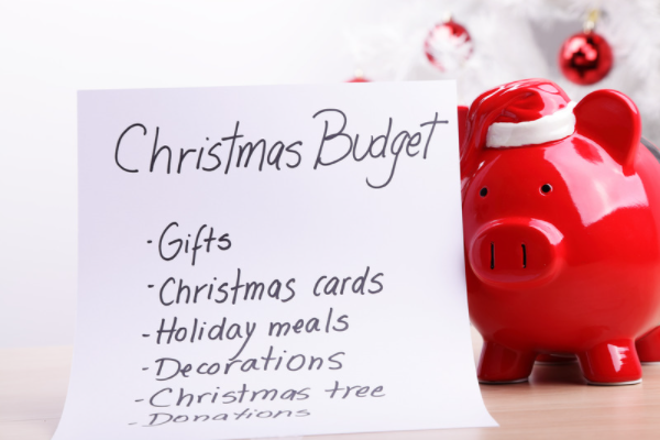 christmas shopping tips - set a realistic budget