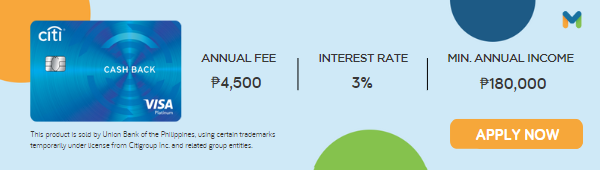 moneymax citibank promo - Citi Cash Back Card CTA