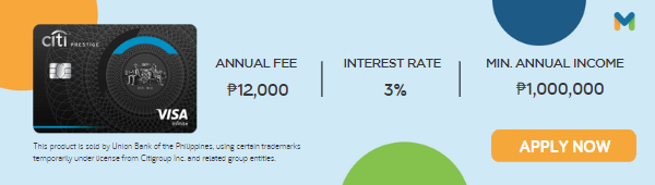 moneymax citibank promo - Citi Prestige Card CTA
