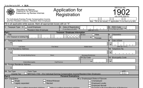Employee Registration Philippines - TIN