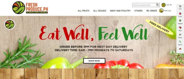 Online Grocery Delivery in the Philippines - Fresh Produce PH