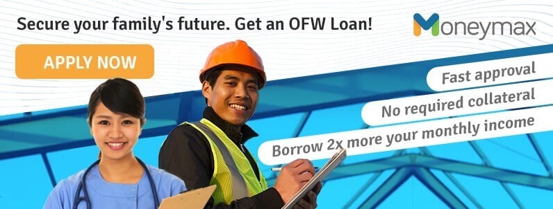 apply for an ofw personal loan with Moneymax