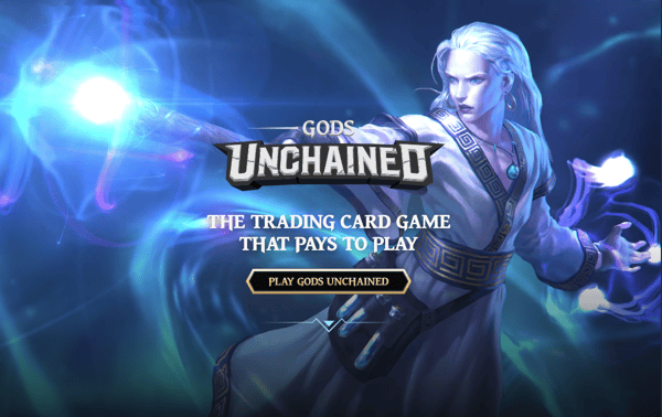 play to earn crypto games - gods unchained