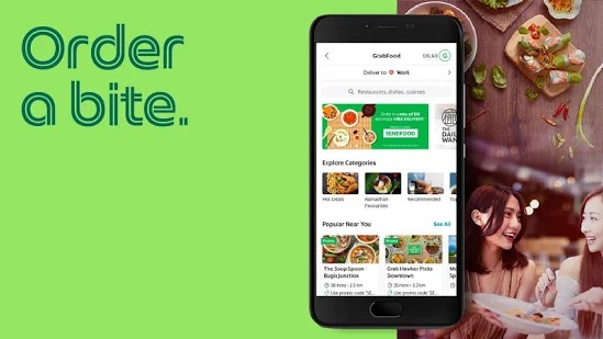 Foodpanda vs GrabFood - GrabFood app design Foodpanda vs GrabFood - GrabFood app design