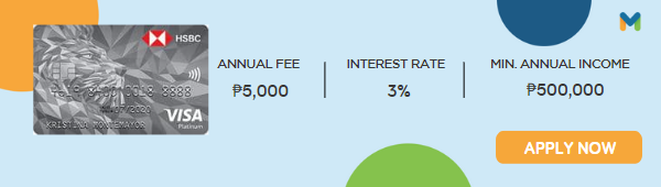 credit cards with no annual fee - HSBC Platinum Visa Rebate