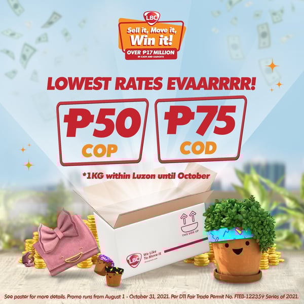 LBC Express - COP and COD Promo LBC Express - COP and COD Promo