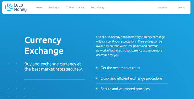 money changer in the Philippines - lulu exchange best money changer in the Philippines - lulu exchange