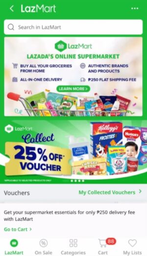 Online Grocery Delivery in the Philippines - LazMart