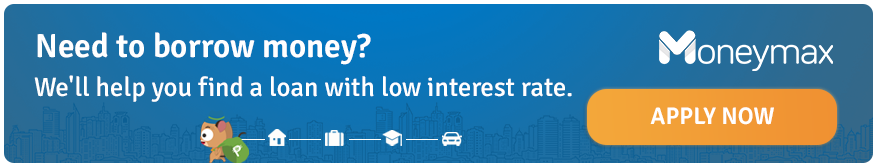 Moneymax will help you find a loan with low interest rate