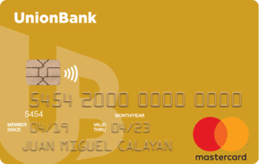 unionbank gold mastercard unionbank gold credit card review
