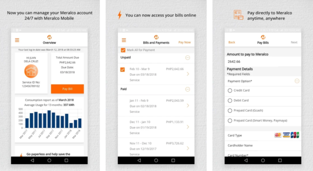 Meralco Online - meralco mobile app