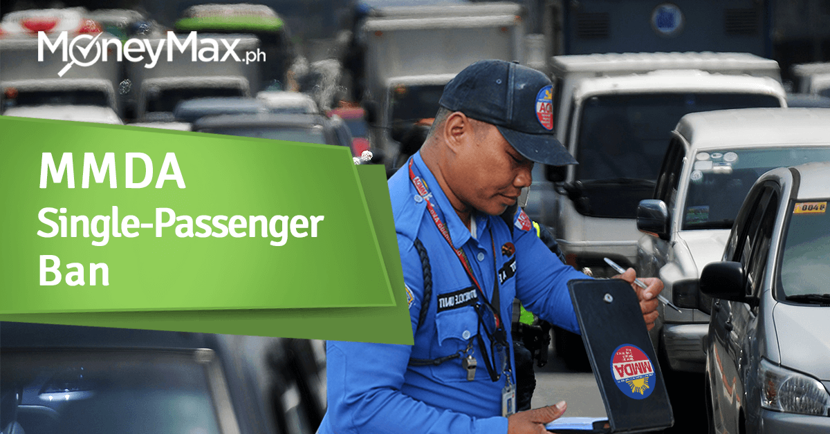 Single-Passenger Ban | MoneyMax.ph