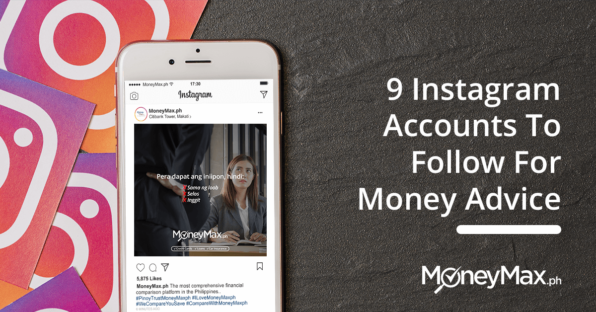 Instagram Accounts for Money Advice | MoneyMax.ph