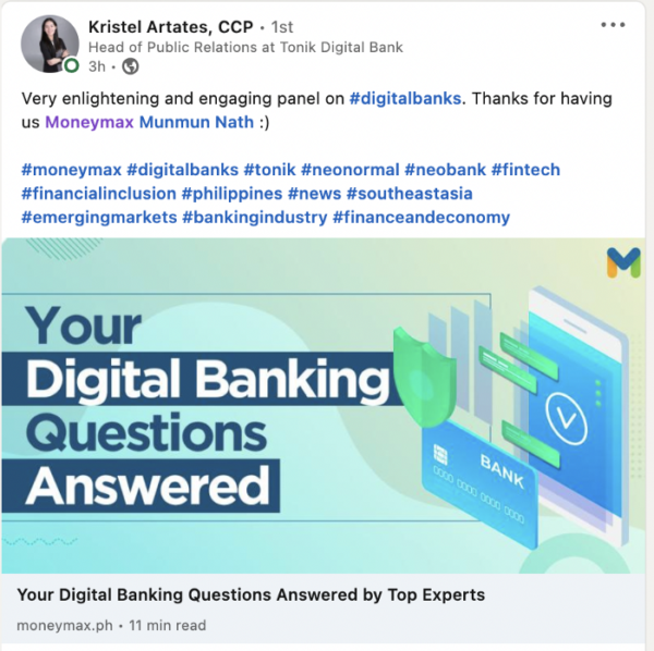 Moneymax in the Philippines - digital banking event Moneymax in the Philippines - digital banking event