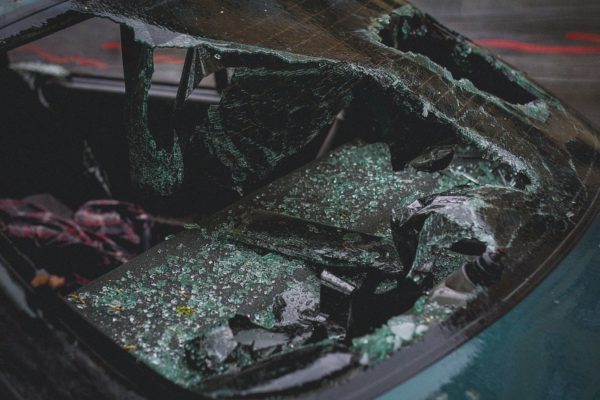 car insurance claim process - car crash