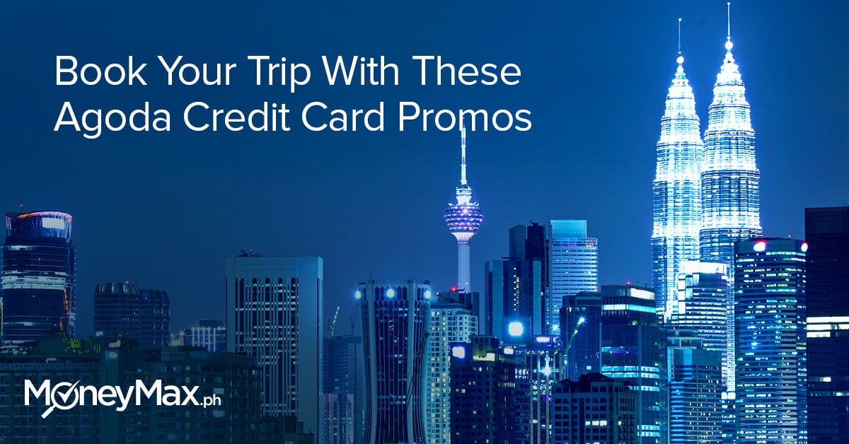 Book your trip with Agoda Credit card promos