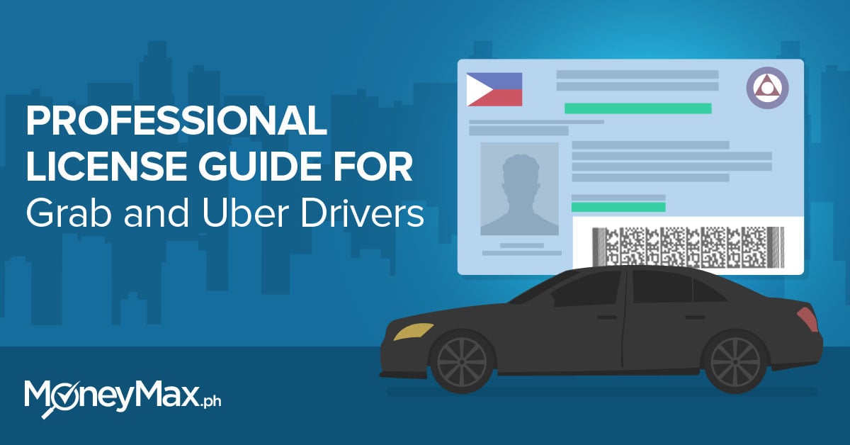 Professional license guide for grab and uber drivers