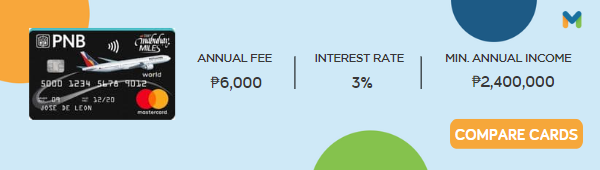 PNB-PAL Mabuhay Miles World Mastercard CTA