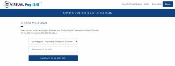 pag-ibig calamity loan application online pag-ibig calamity loan application online