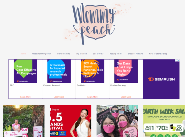 mommy bloggers in the philippines -Peachy Adarne of Mommy Peach