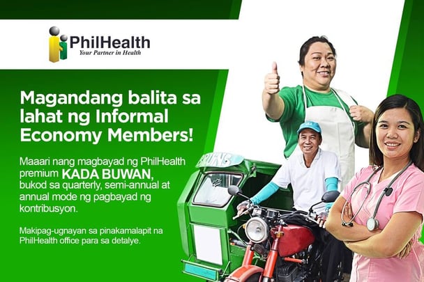 PhilHealth voluntary membership - payment schedules