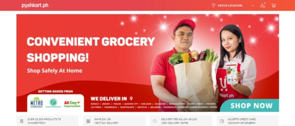 Online Grocery Delivery in the Philippines - Pushkart.ph
