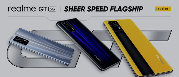latest gadgets in 2021 - Realme GT 5G
