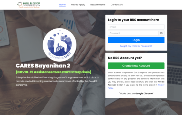 DTI loans for small business - P3 CARES Bayanihan 2 Borrower Registration System DTI loans for small business - P3 CARES Bayanihan 2 Borrower Registration System