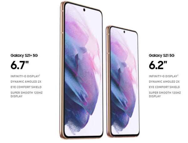 latest gadgets in 2021 - Samsung Galaxy S21