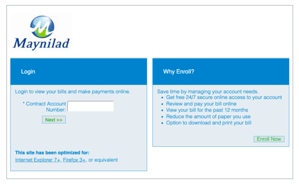 Maynilad Online Guide - How to Check Maynilad Bill