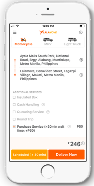 Pabili Service App in the Philippines - Lalamove Pabili Service
