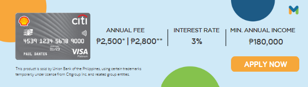 moneymax citibank promo - Shell Citi CTA