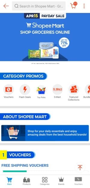 Online Grocery Delivery in the Philippines - Shopee Mart