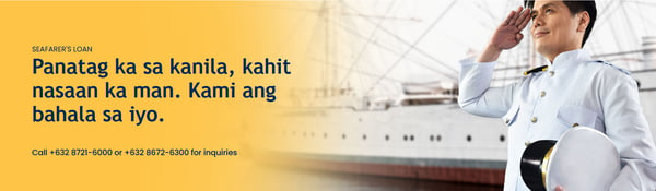 seaman loan - Sterling Bank of Asia Seafarers' Loan