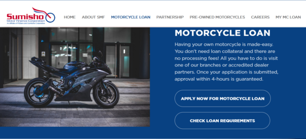 motorcycle loan - Sumisho Motor Finance
