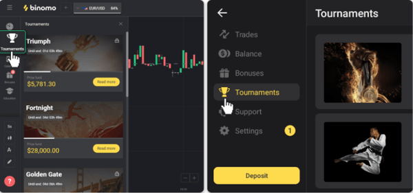 how to use binomo app - How to Play Binomo Tournaments