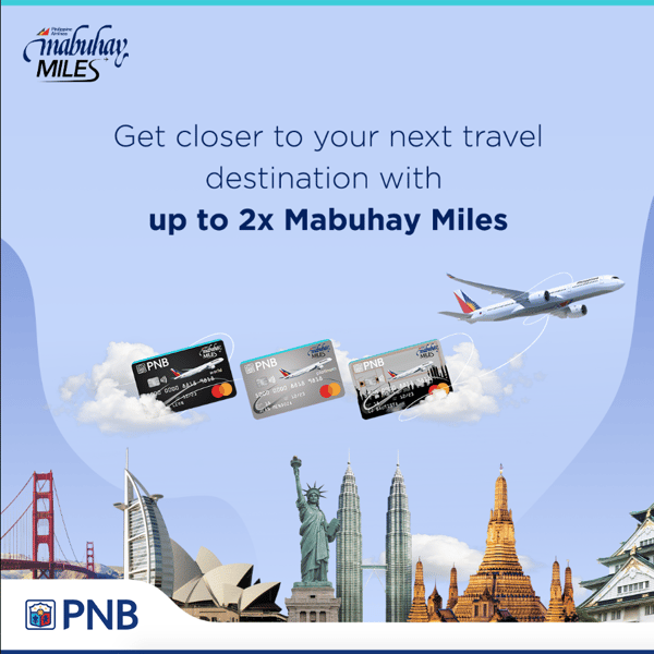 pnb credit card promos - up to 2x Mabuhay Miles pnb credit card promos - up to 2x Mabuhay Miles