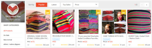 Where to Buy Face Masks - The Cordillera Shop