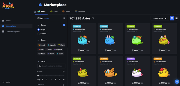best NFT apps - axie marketplace best NFT apps - axie marketplace