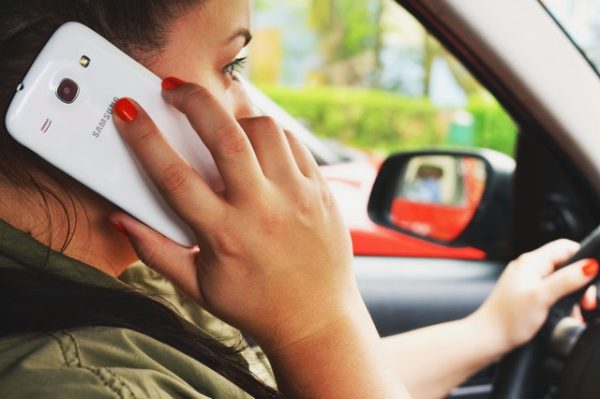 Causes of Road Accidents - Using Mobile Device While Driving