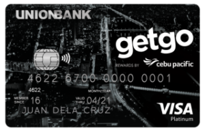 UnionBank Cebu Pacific GetGo Platinum Credit Card | MoneyMax.ph