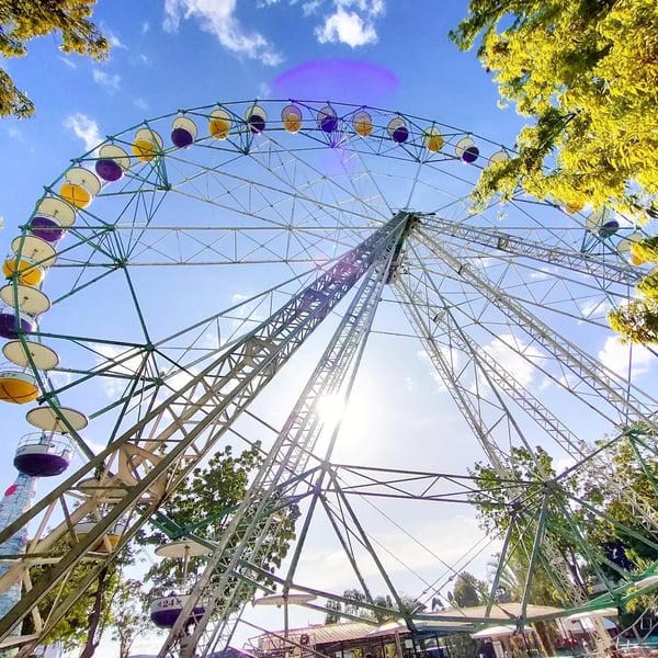 outdoor activities in the philippines - try the rides at enchanted kingdom