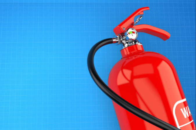 fire prevention tips - get a fire extinguisher