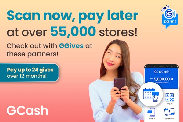 gcash loan - how to use ggives