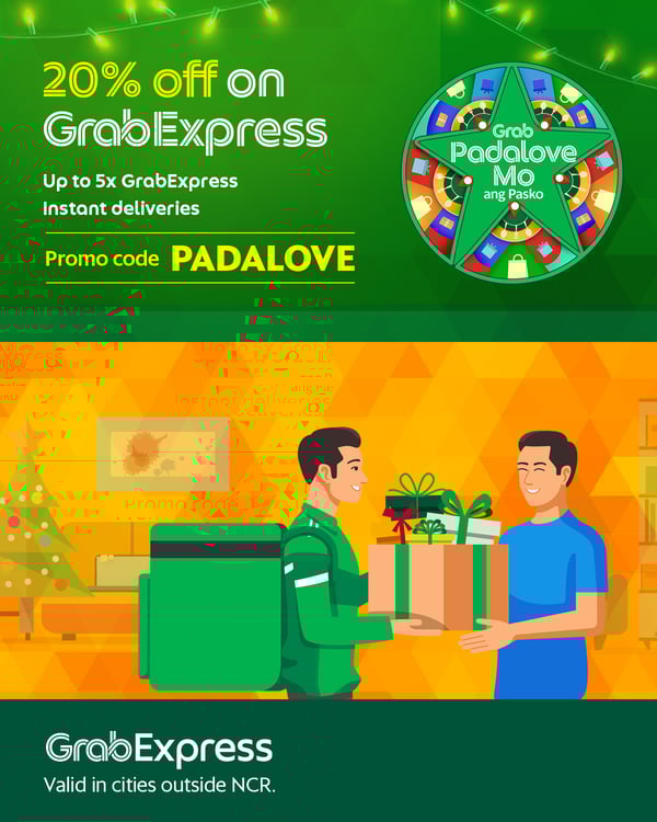 grabexpress delivery guide - christmas promos 2021 grabexpress delivery guide - christmas promos 2021