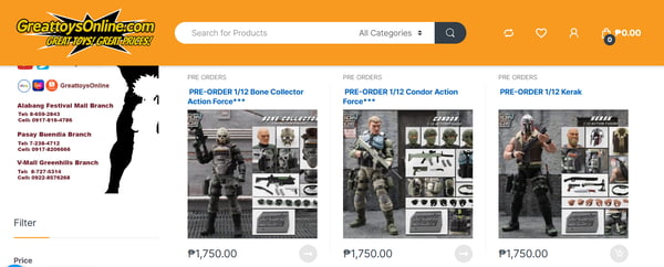 online toy store in the Philippines - Great Toys Online
