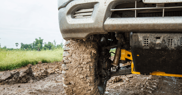 off-road car - high ground clearance