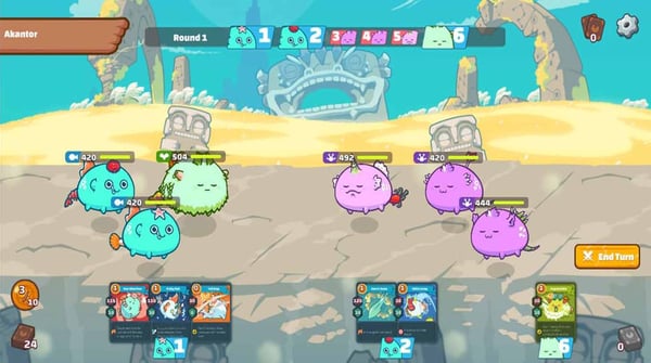 play to earn crypto games - axie infinity